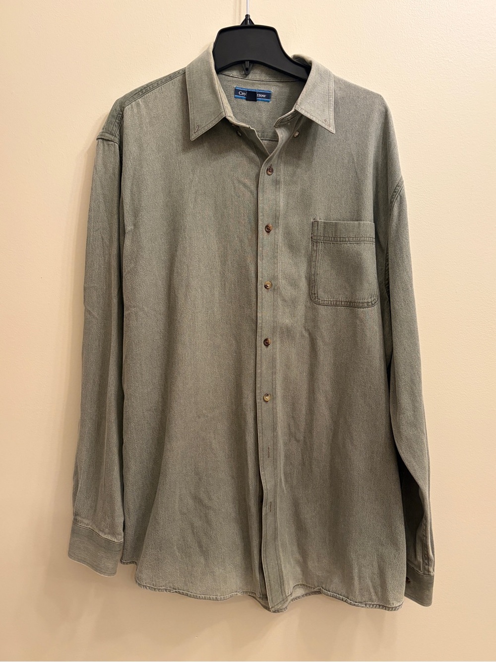 Croft & Barrow | Mens Green Button-Up Shirt
